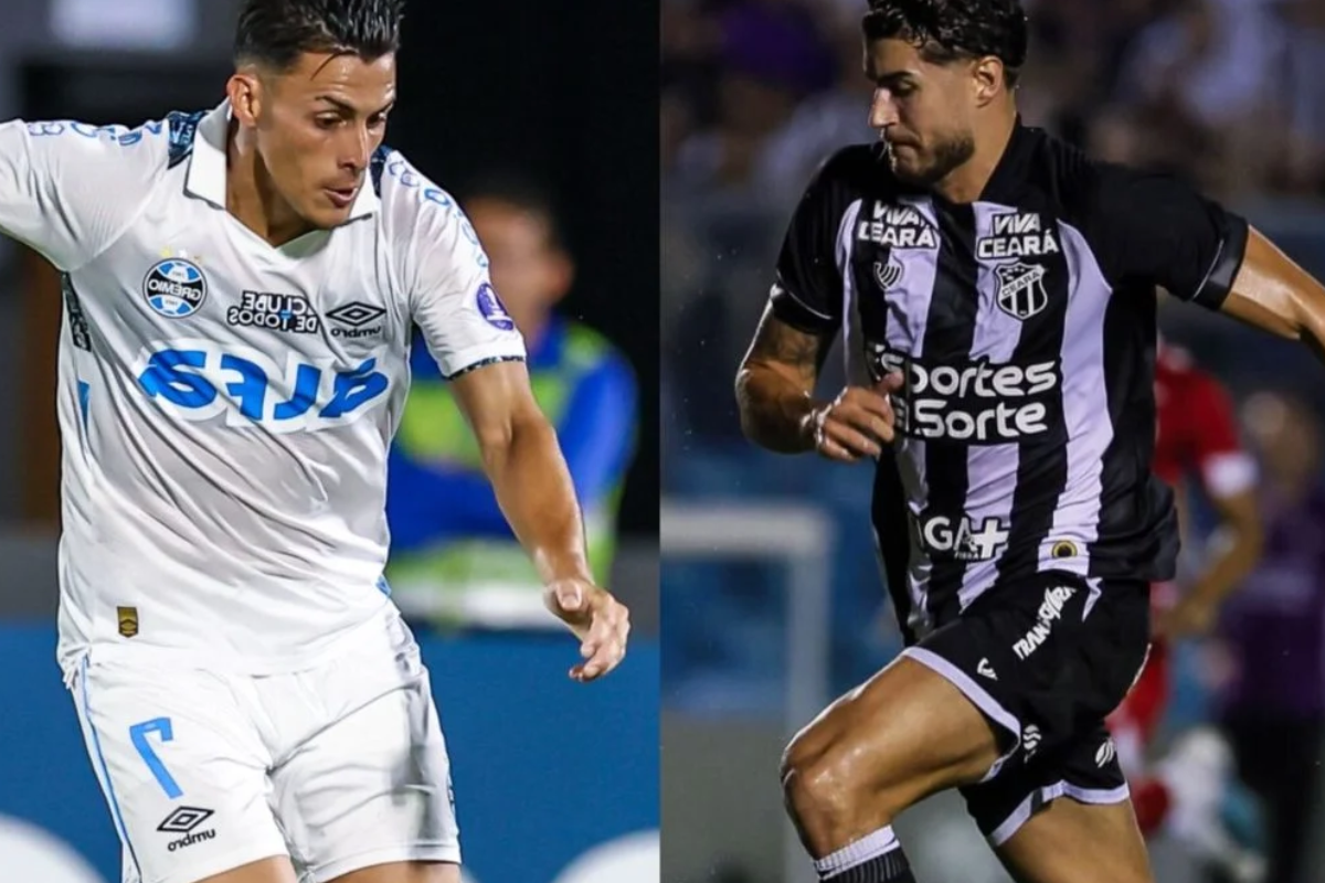 Confira onde assistir Ceará x Grêmio ao vivo com imagens