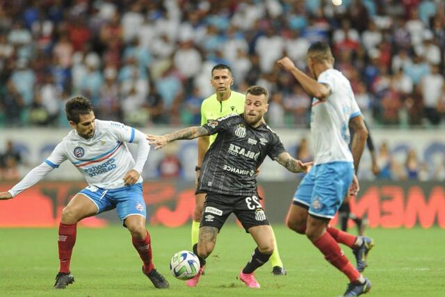 Confira onde assistir Santos x Bahia ao vivo com imagens