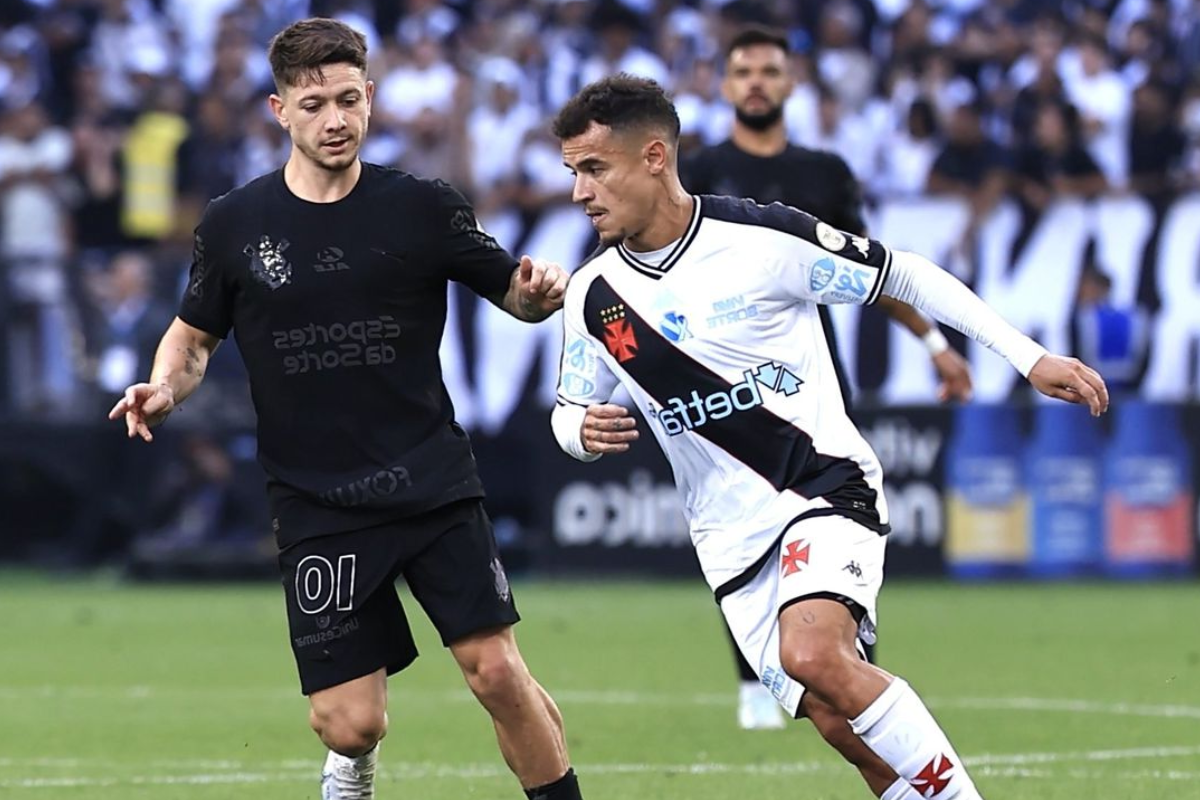Veja onde assistir Corinthians x Vasco ao vivo hoje pelo Brasileirão